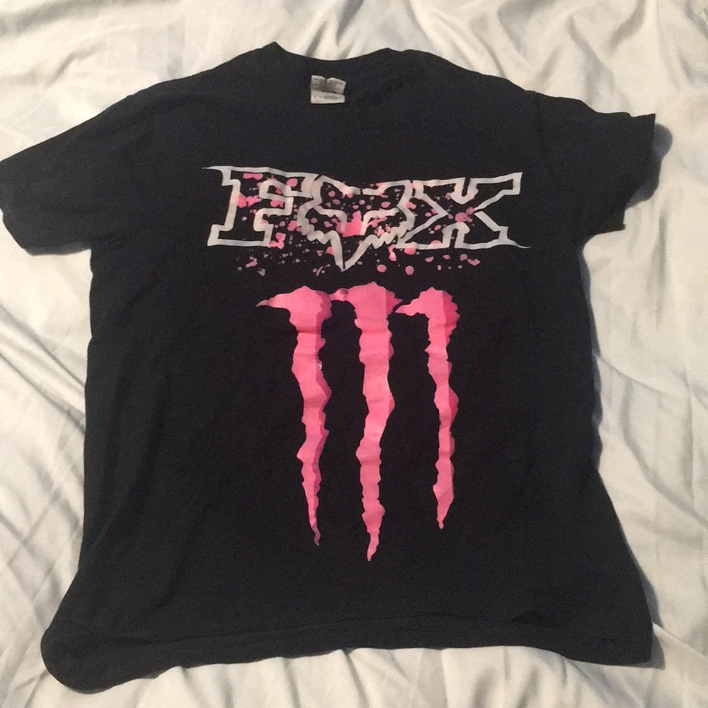 Fox Racing Monster Black T-Shirt